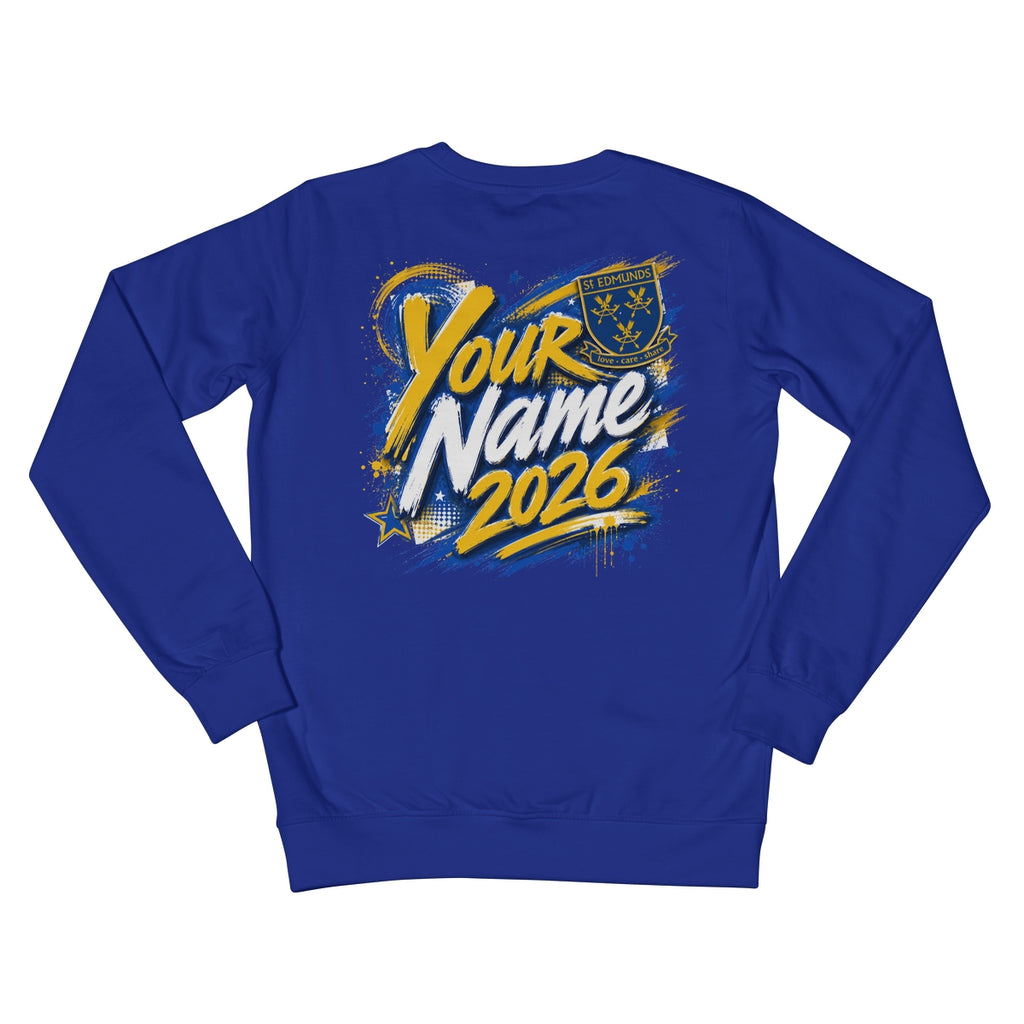 St Edmunds School Leavers 2026 Crew Neck Sweatshirt by Prodigi