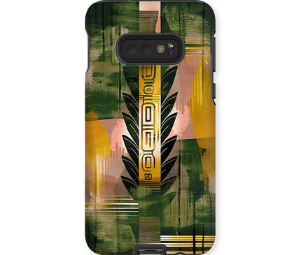 Echos of Duality Golden Reflection Tough Phone Case