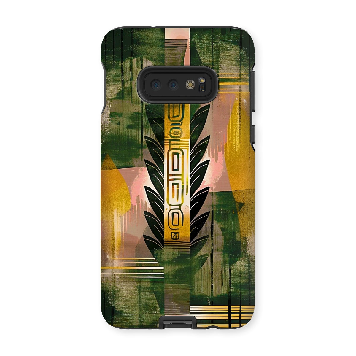 Echos of Duality Golden Pink Reflection Tough Phone Case