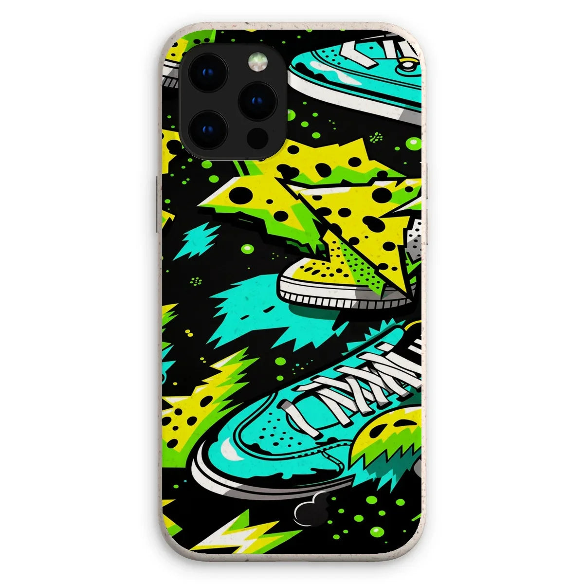 Electric Kicks Art: Urban Pop Art  Explosion, Graffiti  Eco Phone Case - D'Sare