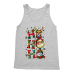 HO HO HO Christmas  Softstyle Tank Top