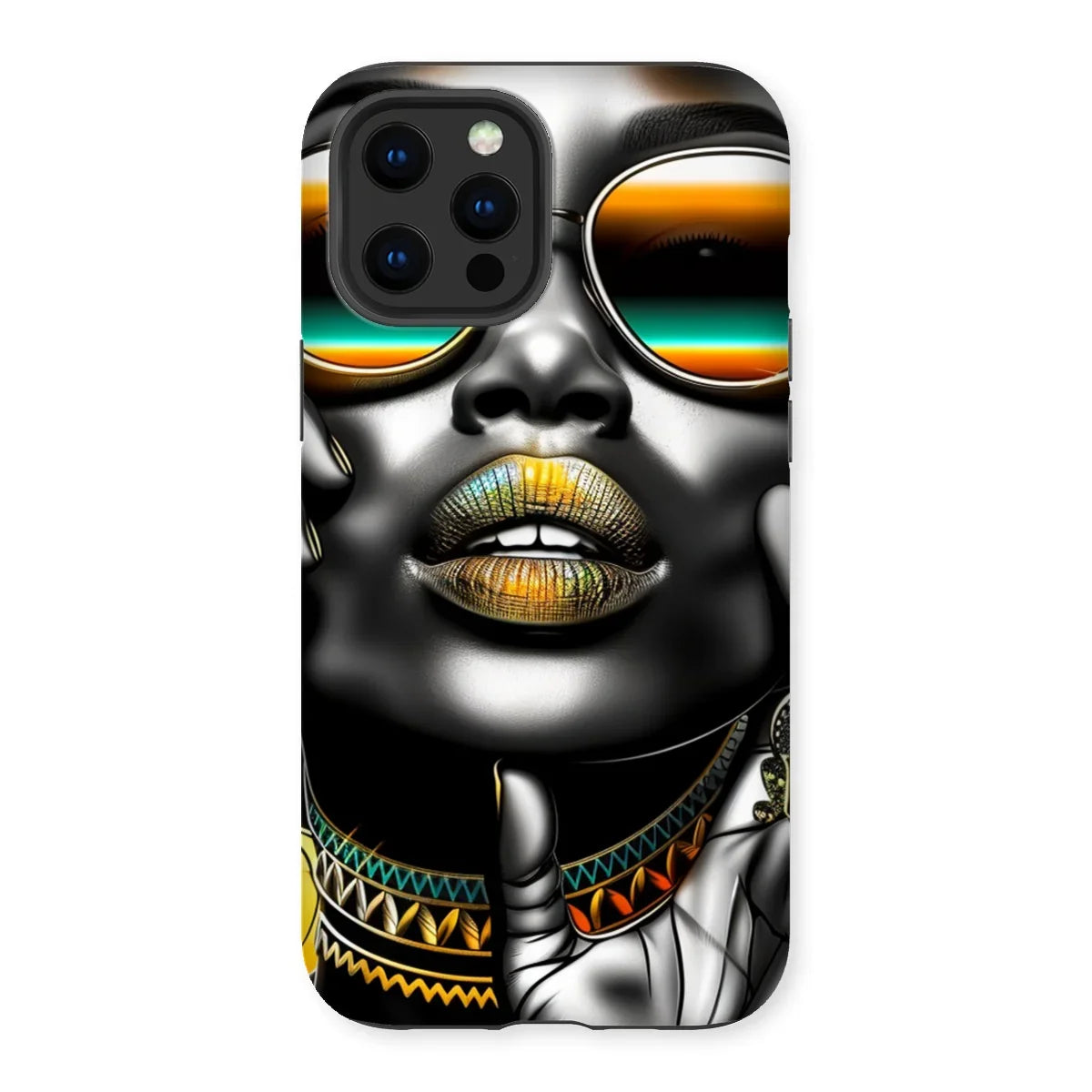 Vibrant Flow Girl Tough Phone Case - D'Sare