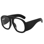 Oversized Square Goggle Sunglasses Women Steampunk Big Frame Gradient Lens Sun Glasses Female Eyeglass