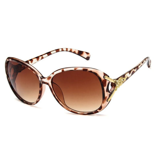 Elegant Oval Sunglasses for Women - Luxury Vintage Shades