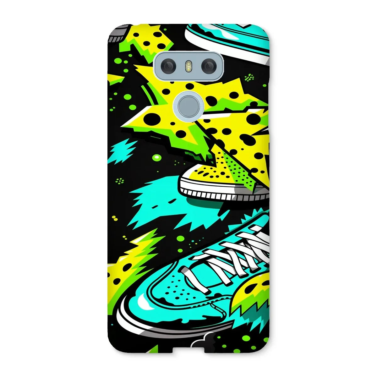 Electric Kicks Art: Urban Pop Art Explosion, Graffiti  Snap Phone Case - D'Sare