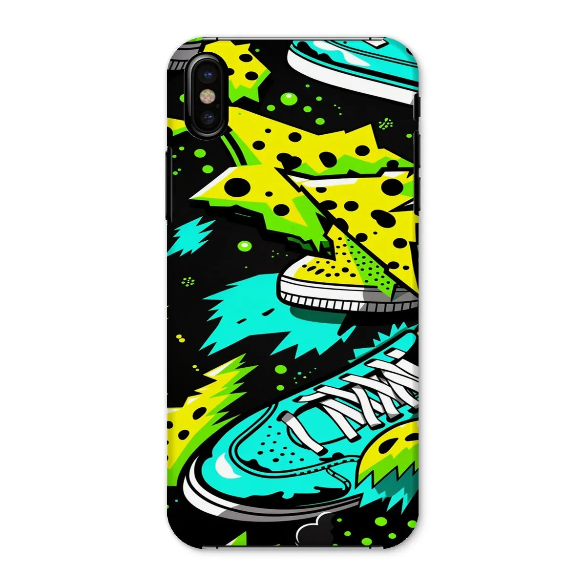 Electric Kicks Art: Urban Pop Art Explosion, Graffiti  Snap Phone Case - D'Sare