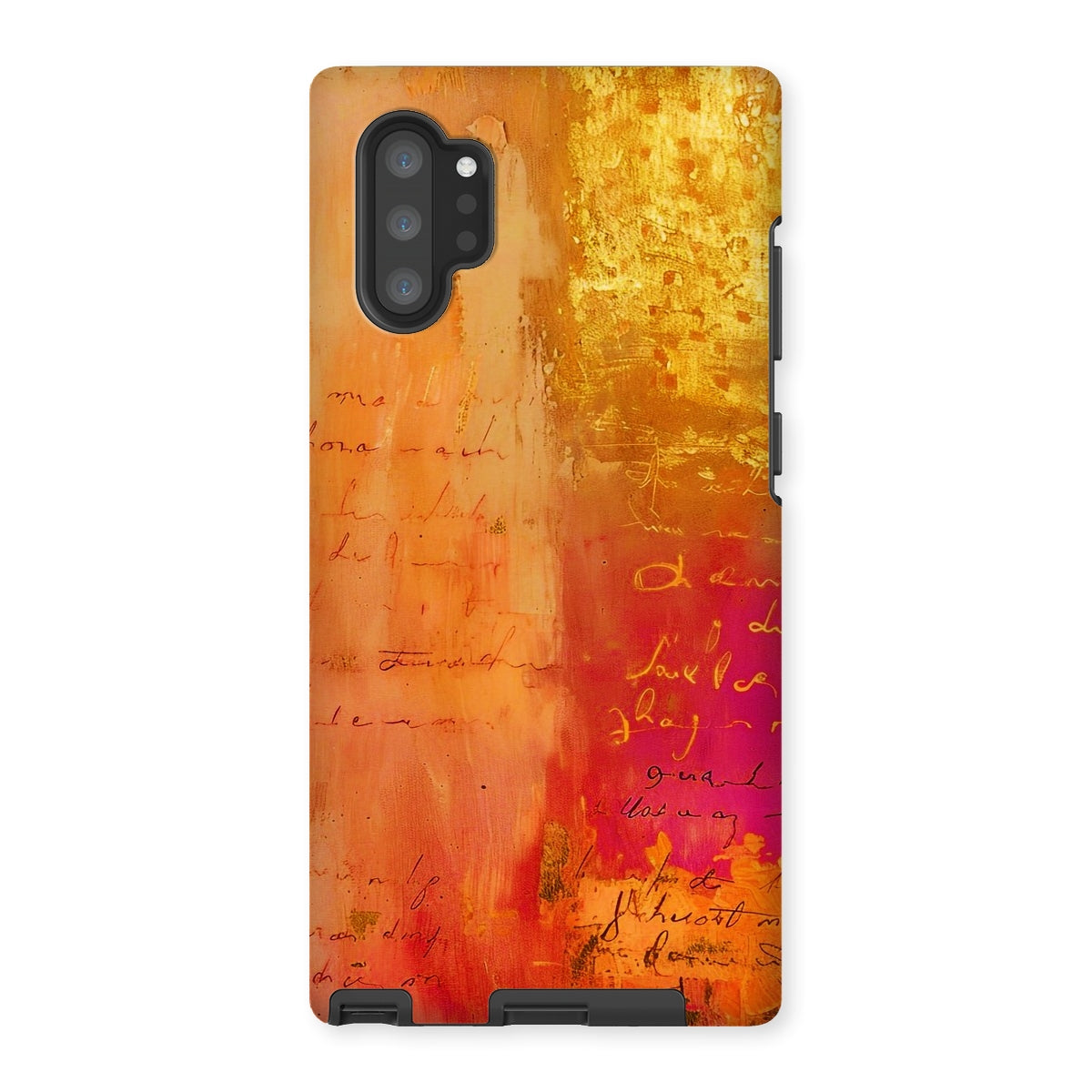 Warm Amber Seranade Tough Phone Case Eclectic Art - D'Sare