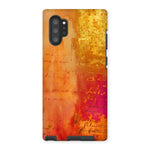 Warm Amber Seranade Tough Phone Case Eclectic Art - D'Sare