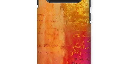 Warm Amber Seranade Tough Phone Case by Prodigi