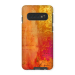 Warm Amber Seranade Tough Phone Case Eclectic Art - D'Sare