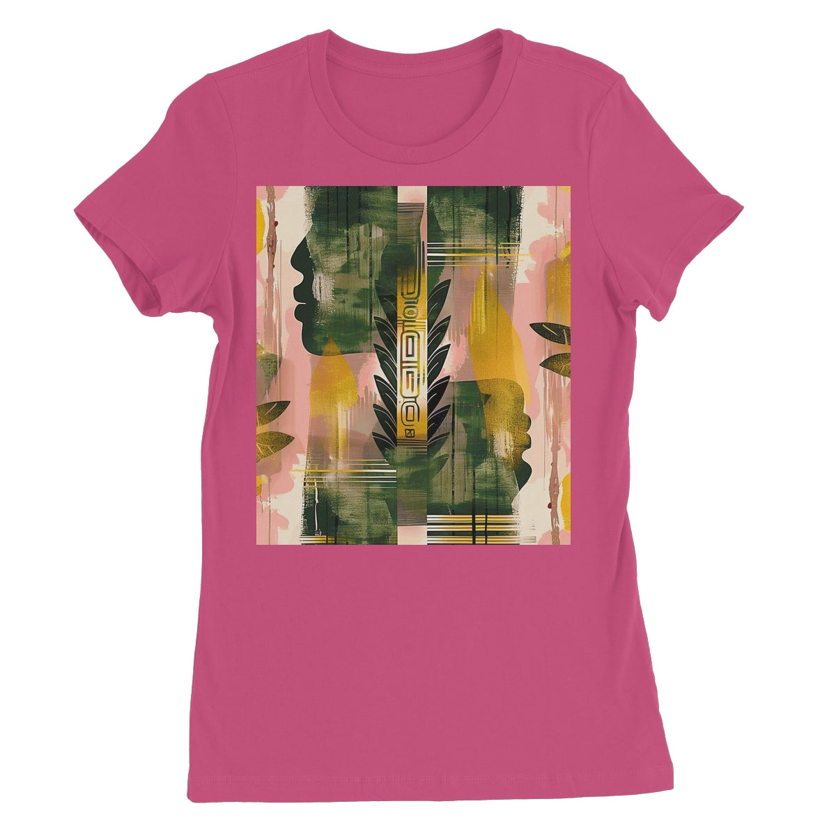 Echos of Duality Golden Pink Reflection Women's Favourite T-Shirt