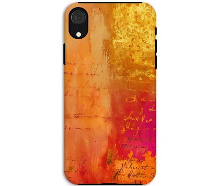 Warm Amber Seranade Tough Phone Case Eclectic Art - D'Sare