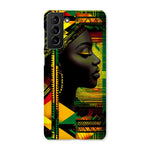 Abstract Red and Green Black Queen Fusion Snap Phone Case