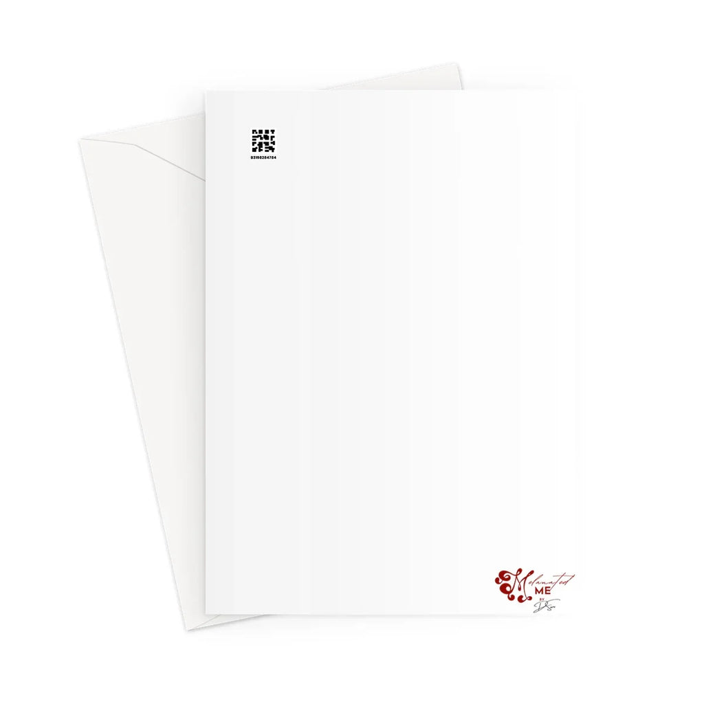 Black Girl Magic Stardust Cosmic Vibe| Black Woman Magic  Greeting Card - D'Sare