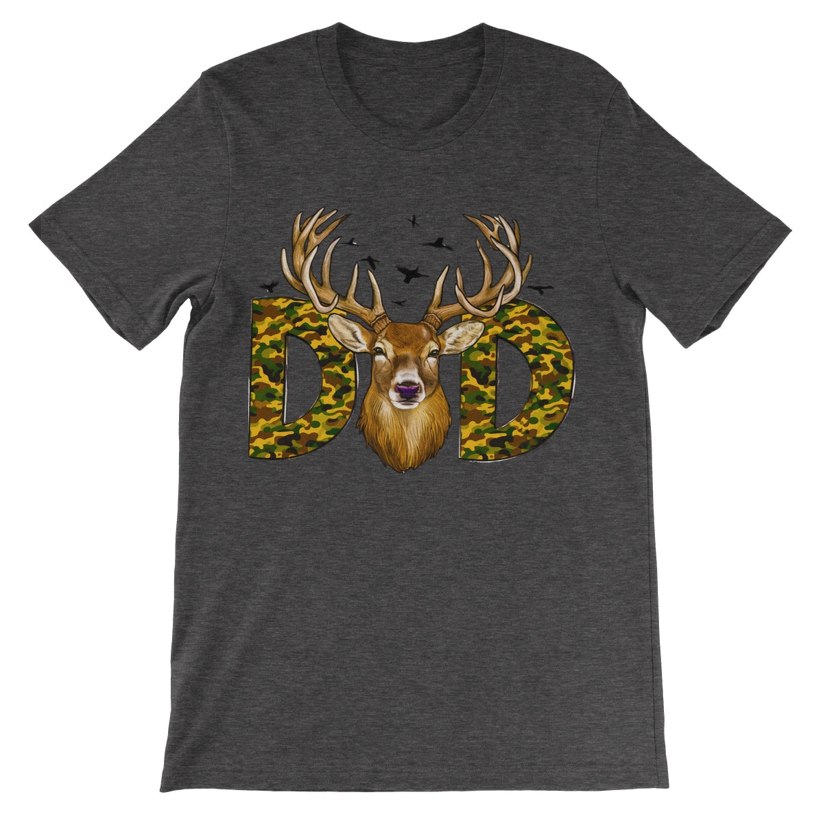 DAD Deer Unisex Short Sleeve T-Shirt - D'Sare