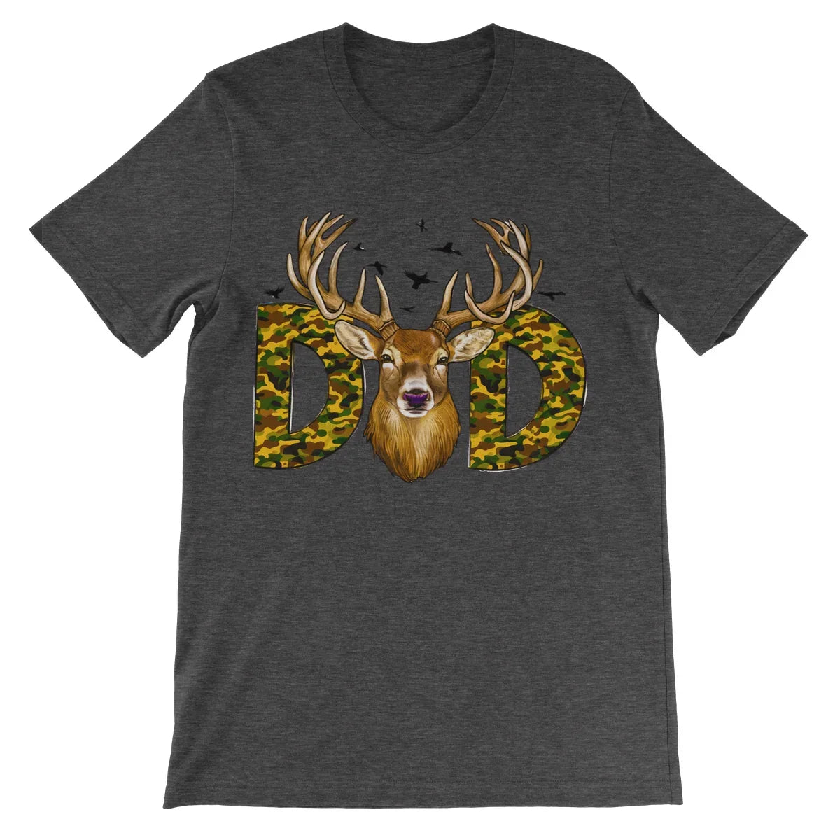 DAD Deer Unisex Short Sleeve T-Shirt - D'Sare