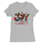 Joy To The World Christmas  Women's Favourite T-Shirt