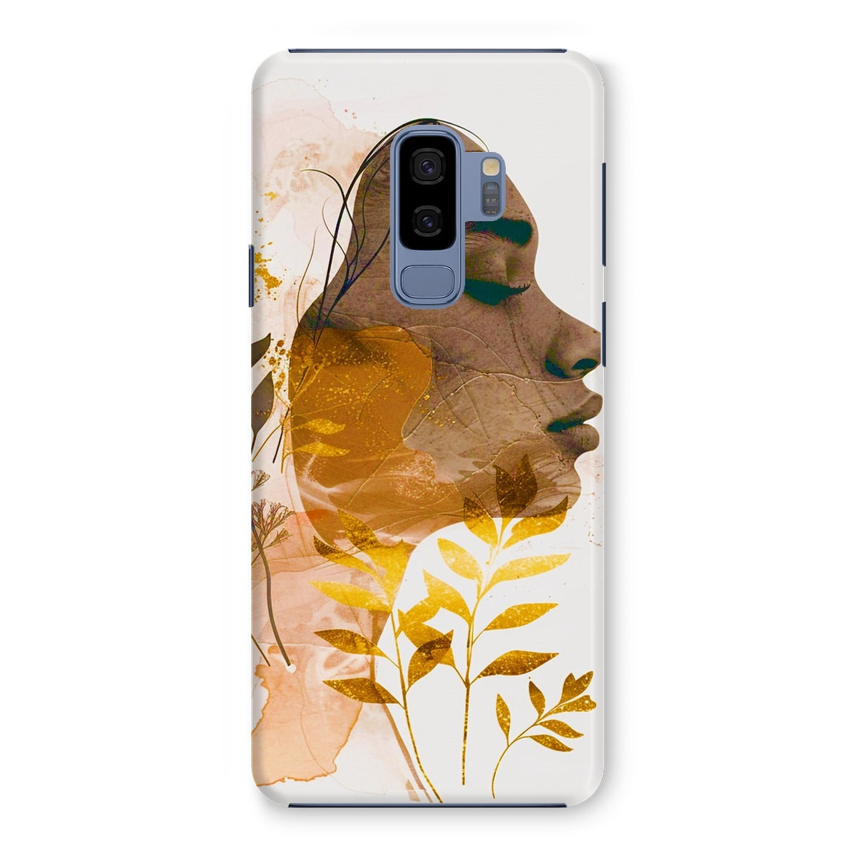 Golden Harmony Silhouette 06 Snap Phone Case - D'Sare