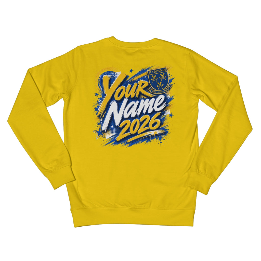St Edmunds School Leavers 2026 Crew Neck Sweatshirt by Prodigi