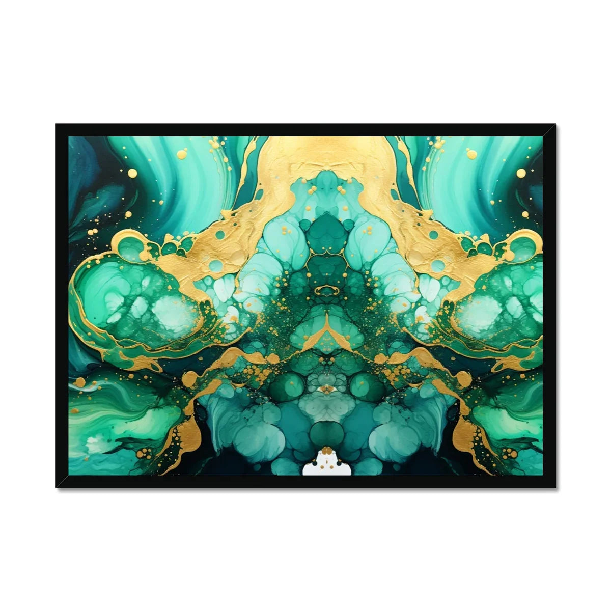 Greengoldale Framed Print by Prodigi