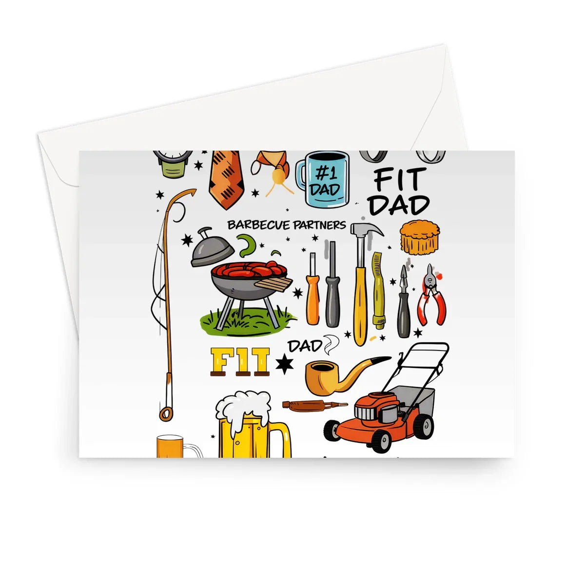 Dad Greeting Card - D'Sare