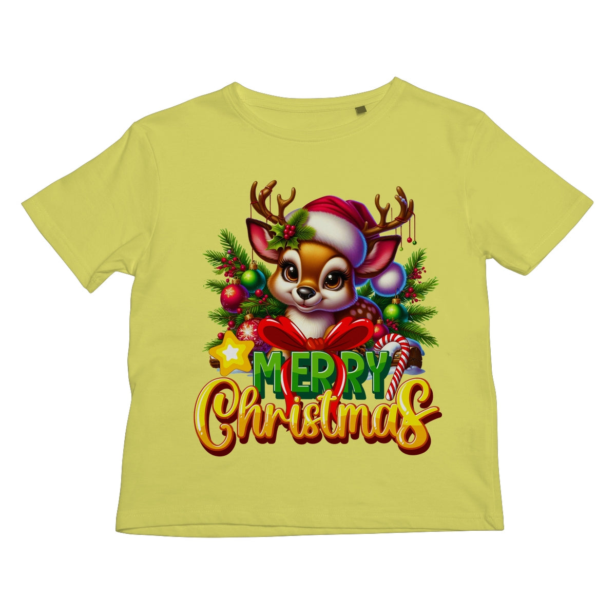 Reindeer Merry Christmas  Kids T-Shirt