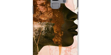 Golden Silence Serene Echoes Snap Phone Case by Prodigi