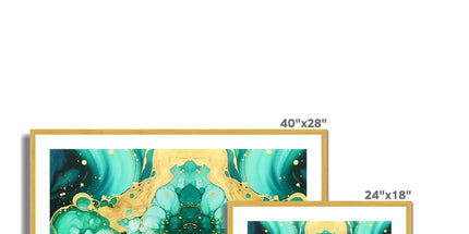 Greengoldale Antique Framed & Mounted Print by Prodigi