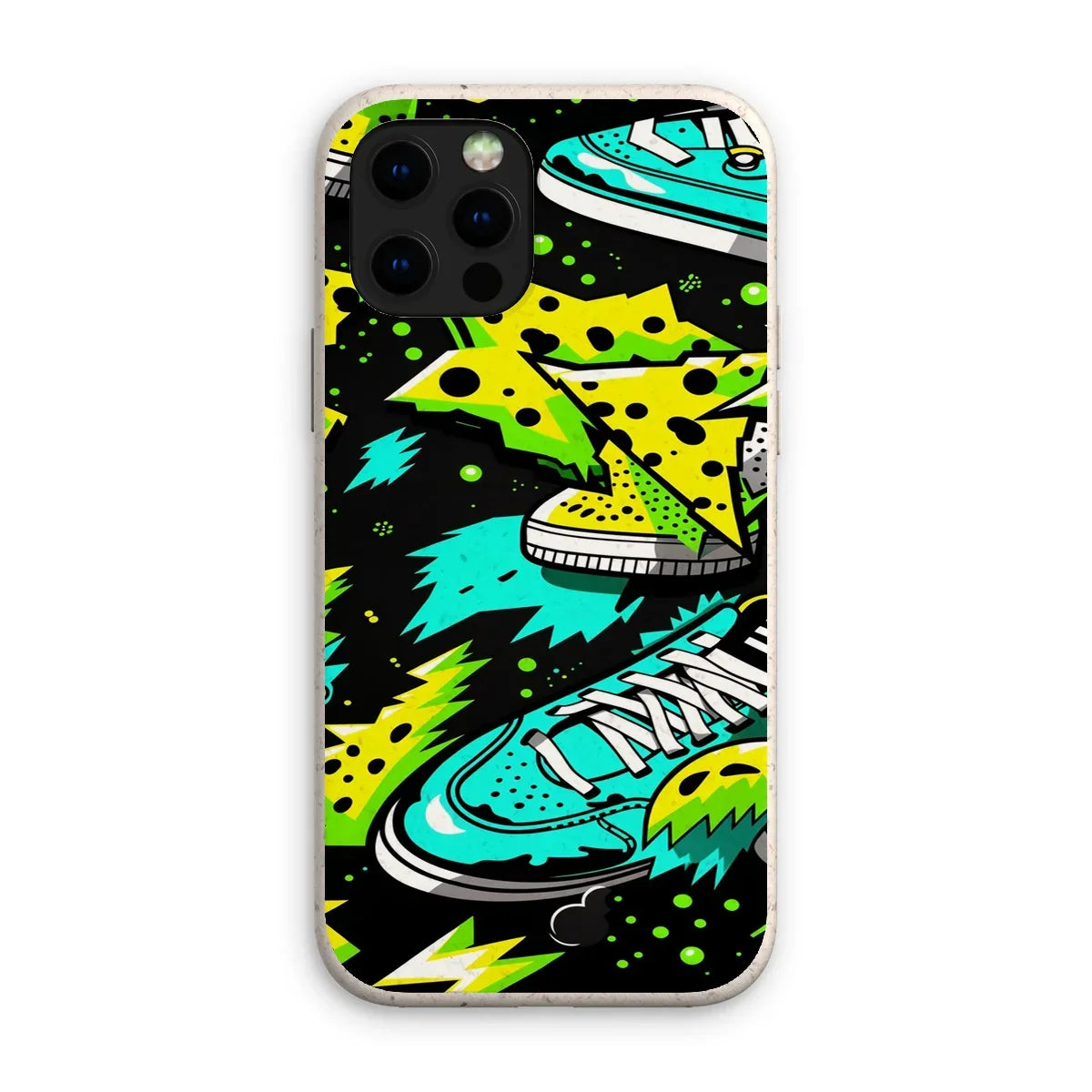 Electric Kicks Art: Urban Pop Art  Explosion, Graffiti  Eco Phone Case - D'Sare