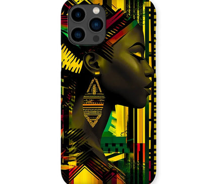 African Print Empress  Snap Phone Case - D'Sare