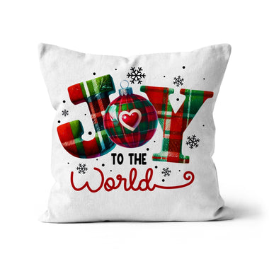 Joy To The World Christmas  Cushion