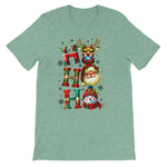 HO HO HO Christmas  Unisex Short Sleeve T-Shirt