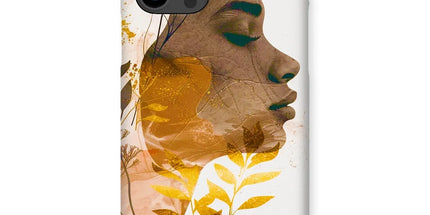 Golden Harmony Silhouette 06 Snap Phone Case by Prodigi