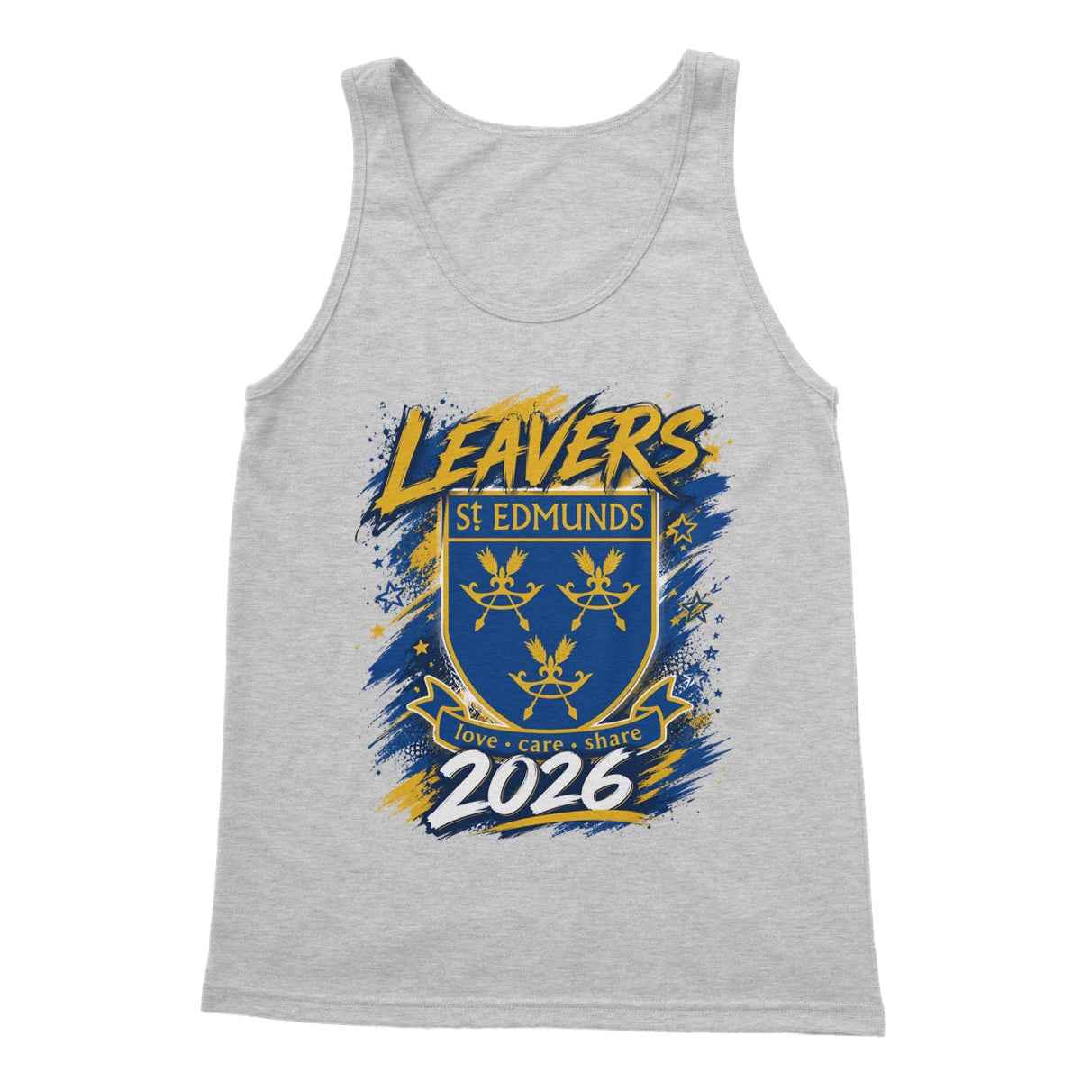 St Edmunds School Leavers 2026 Softstyle Tank Top by Prodigi