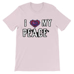 I Love My Peace Unisex Short Sleeve T-Shirt - D'Sare