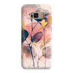 Peachy Blue Golden Flora Escape  Snap Phone Case - D'Sare