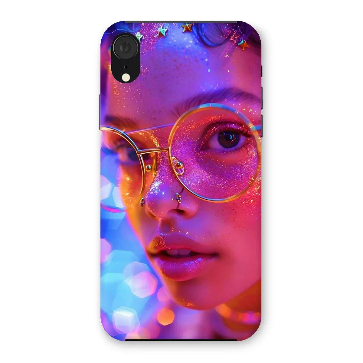 Woman Cosmic Radiance Dreamy Stardust  Snap Phone Case - D'Sare