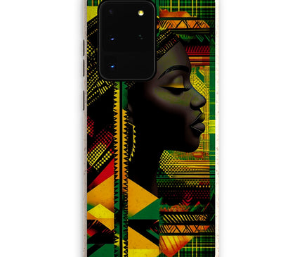 Red and Green Black Queen Fusion Eco Phone Case
