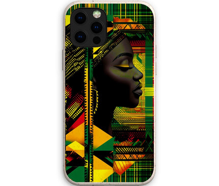 Red and Green Black Queen Fusion Eco Phone Case