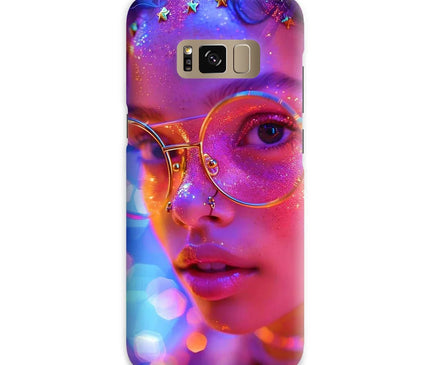 Woman Cosmic Radiance Dreamy Stardust  Snap Phone Case - D'Sare