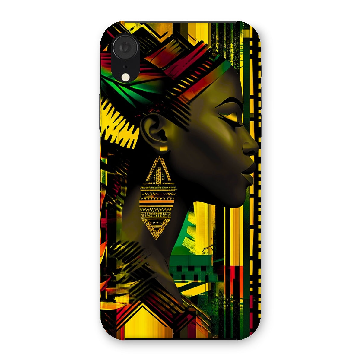 African Print Empress  Snap Phone Case - D'Sare