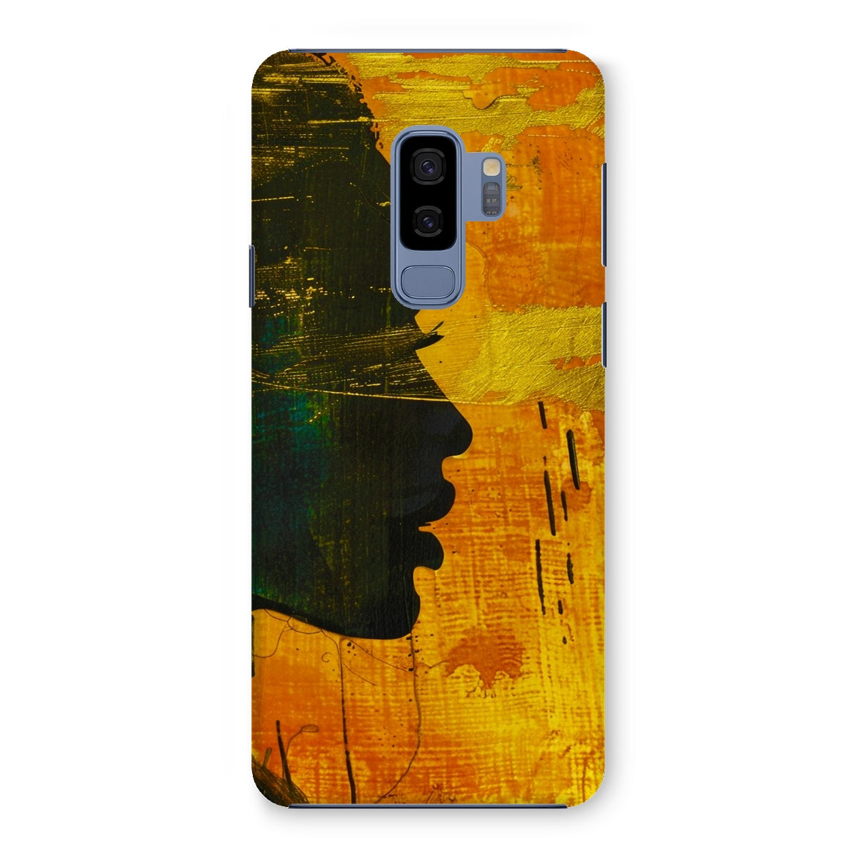 Golden Afrocentric Silhouette Snap Phone Case - D'Sare