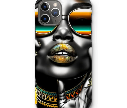 Vibrant Flow Girl Snap Phone Case - D'Sare