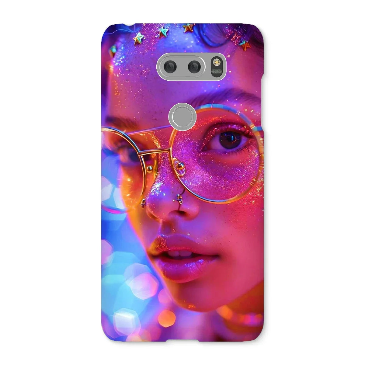 Woman Cosmic Radiance Dreamy Stardust  Snap Phone Case - D'Sare