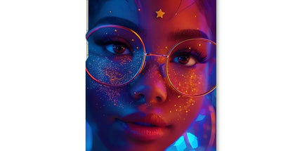 Black Girl Magic Stardust Cosmic Vibe| Black Woman Magic Snap Phone Case by Prodigi