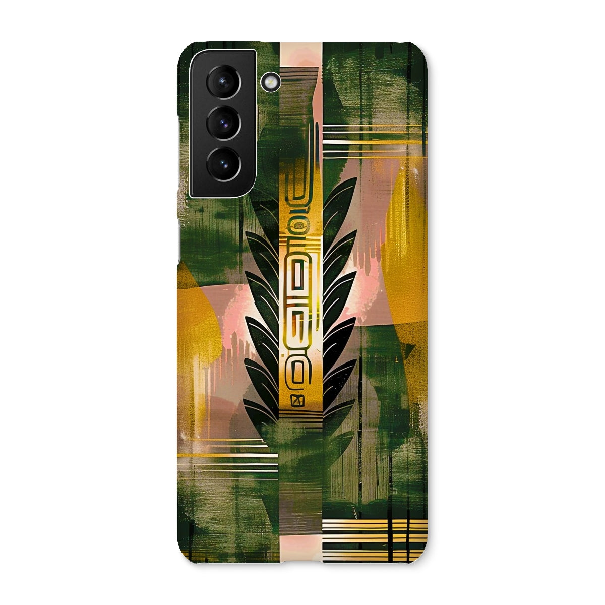 Echos of Duality Golden Pink Reflection Snap Phone Case