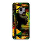 Abstract Red and Green Black Queen Fusion Snap Phone Case