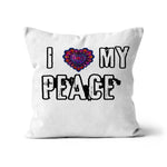 I Love My Peace Cushion - D'Sare