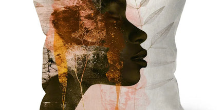 Golden Silence Serene Echoes 06 Cushion by Prodigi