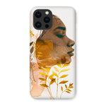 Golden Harmony Silhouette 06 Snap Phone Case - D'Sare